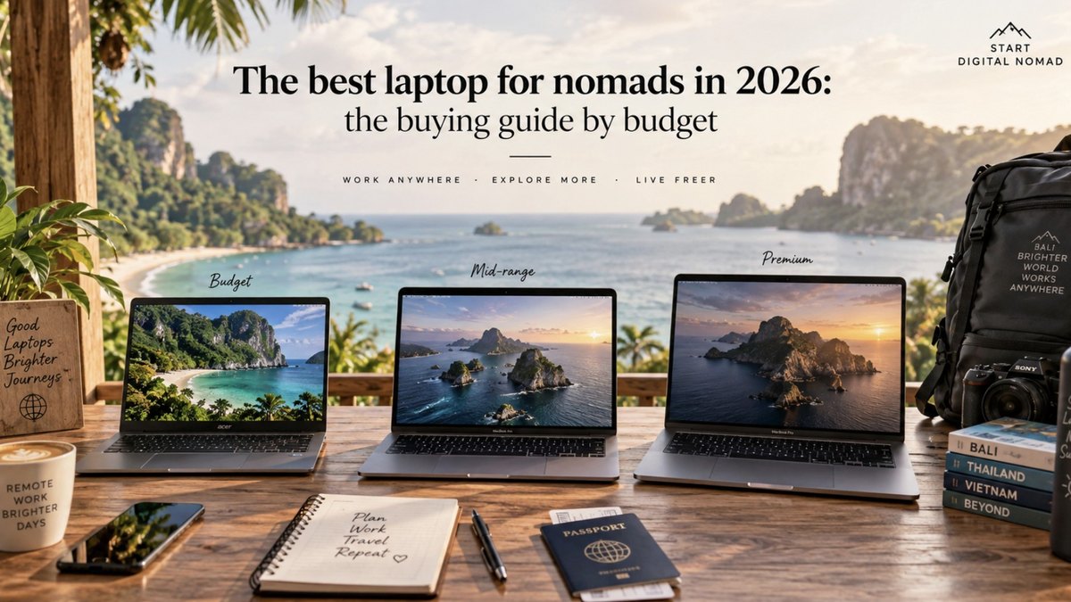 The best laptop for nomads in 2026: the buying guide by budget