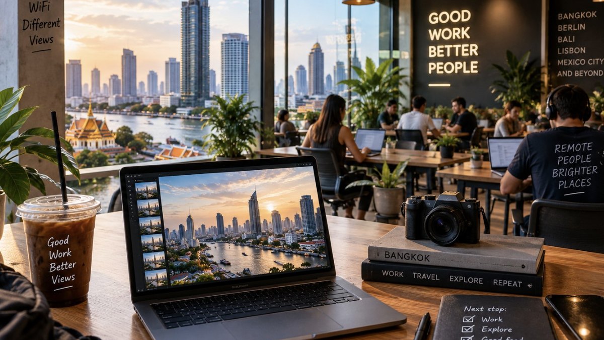 Coworking in Bangkok: the spaces I tested (price, wifi, vibe, 2026)