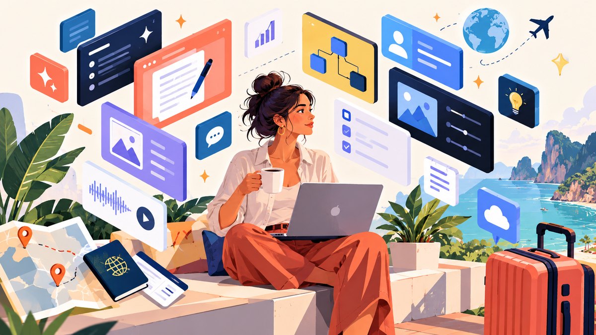 Best Free AI Tools for Digital Nomads in 2026: A Zero-Cost Starter Stack