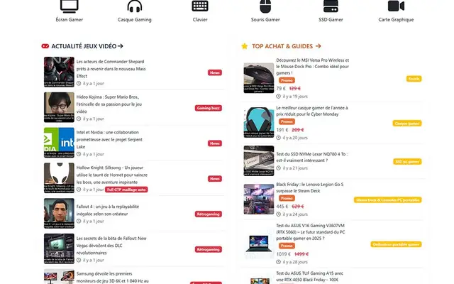 JeuxEnd project preview