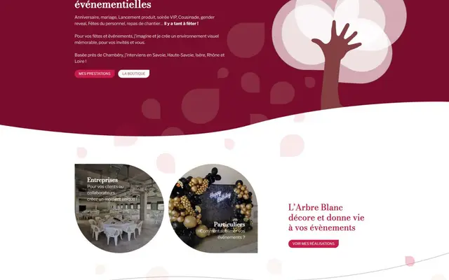 L'Arbre Blanc Decoration project preview
